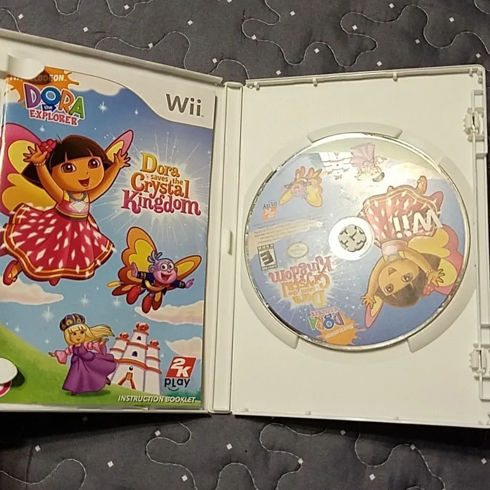 Wii Dora Crystal Kingdom video Game